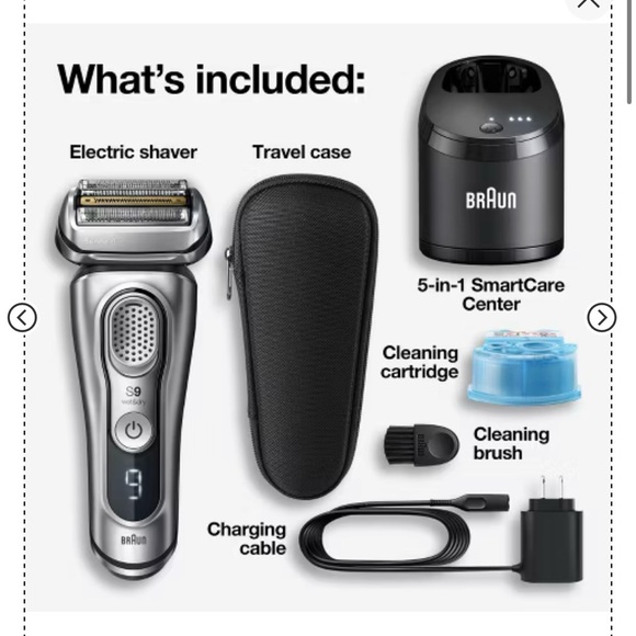 Series 9 Men's Electric Shaver - Silver - Picture 3 of 16